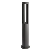 Lauko stulpinis šviestuvas 7W 3000K IP54 grafito spalvos - Nuotrauka 1