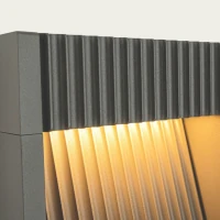 Graphite Outdoor LED Wall Light, IP65 - Image 3