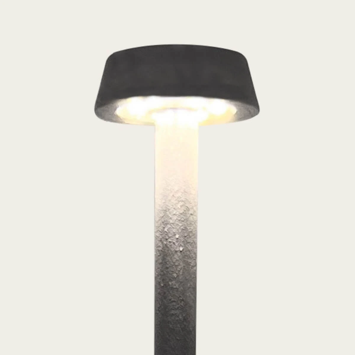 Outdoor Portable LED Table Lamp, 2W 3000K, Black