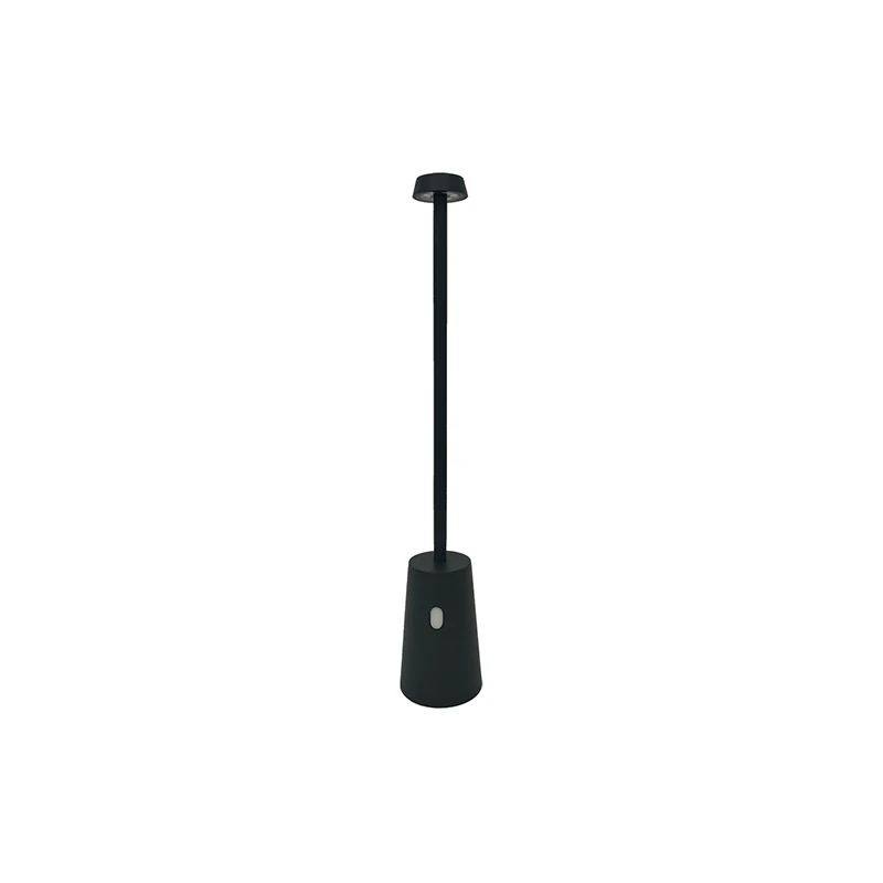 Outdoor Portable LED Table Lamp, 2W 3000K, Black