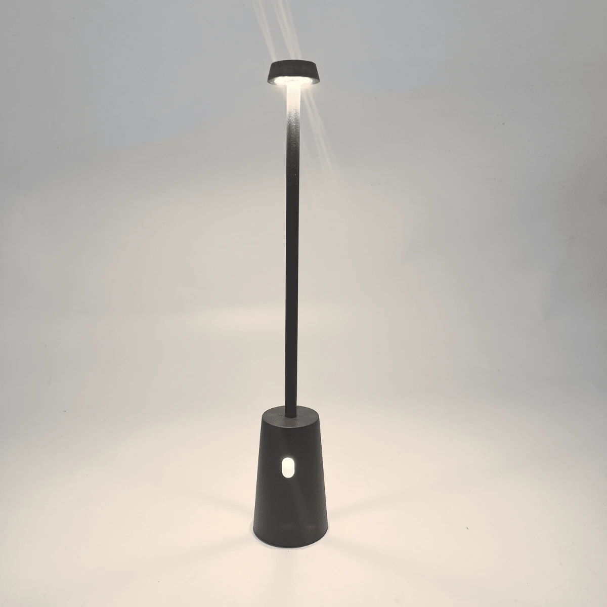 Outdoor Portable LED Table Lamp, 2W 3000K, Black