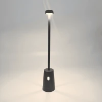 Outdoor Portable LED Table Lamp, 2W 3000K, Black - Image 1