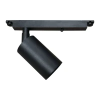 Magnetinis LED Bėgelinis Prožektorius 9W 3000K Matine Juoda - Nuotrauka 1