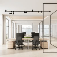 LED Track Spotlight 10cm, 5W 3000K, Sandy Black - Image 5