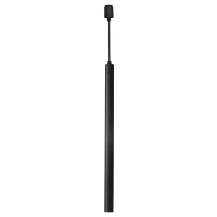 LED Track Pendant Light, 6W 3000K, Matt Black