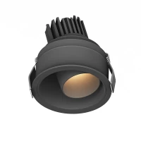 Įleidžiamas LED taškinis šviestuvas, smėlio juodas, Ø9.1cm - Nuotrauka 1