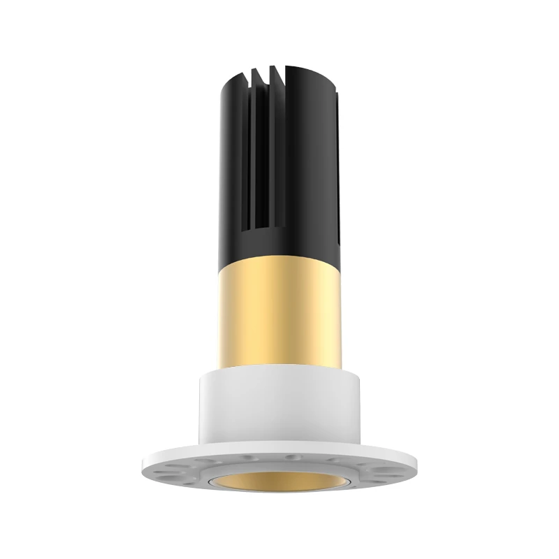 Recessed LED Spot Gold Matt Trimless Ring (S208)