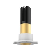 Recessed LED Spot Gold Matt Trimless Ring (S208) - Image 1