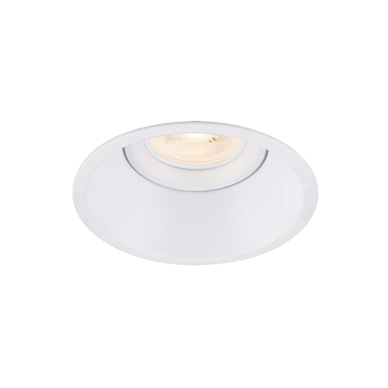 Recessed GU10 Spot Fitting, White Matt, Ø9.3 cm