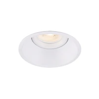 Recessed GU10 Spot Fitting, White Matt, Ø9.3 cm - Image 1