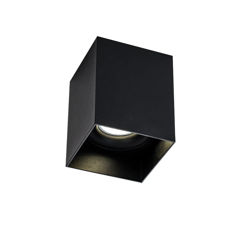 Adjustable Surface Ceiling Spot, Sandy Black, GU10, 9x9x11.5cm