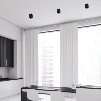 Adjustable Surface Ceiling Spot, Sandy Black, GU10, 9x9x11.5cm - Image 1
