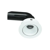 Compact Adjustable Recessed LED Spot, White Matt, 3000K - Image 1