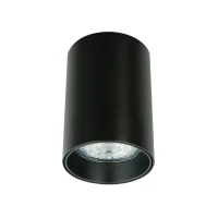 Matt Black Surface Ceiling Light H8.5cm - Image 1