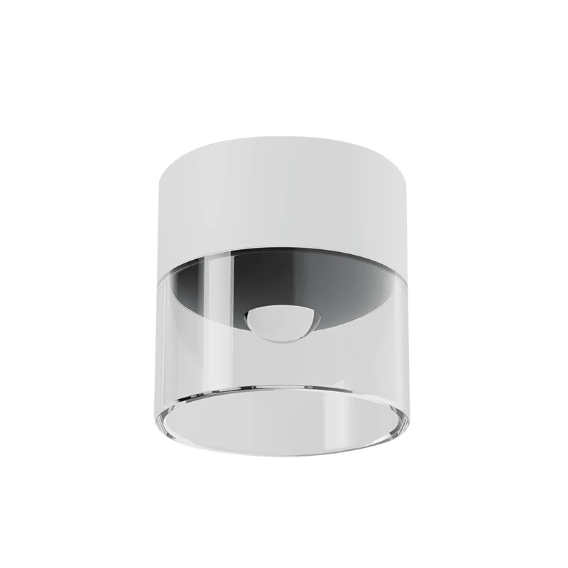 LED Surface Ceiling Light 10W 3000K Matt White Ø8cm