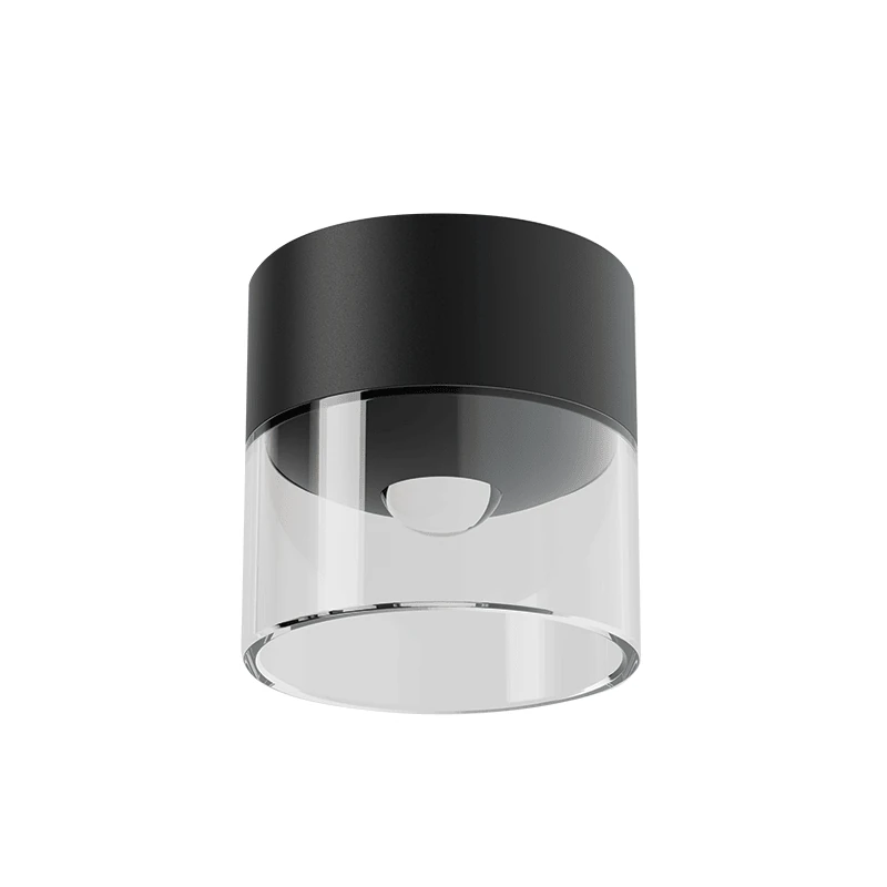 LED Ceiling Light 10W 3000K Matt Black