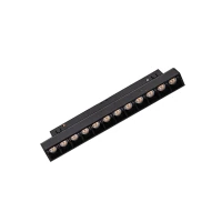 Magnetinis LED Bėginis Šviestuvas 8W 2700K Matinės Juodos spalvos