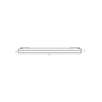 Magnetinis linijinis LED šviestuvas 20W 2700K, smėlio juodos spalvos - Nuotrauka 6