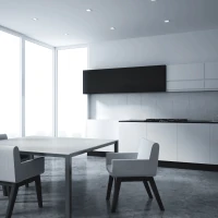 Įleidžiamas LED Šviestuvas 3W 3000K IP65 Matinis Juodas - Nuotrauka 1