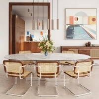 Pendant lamp 8W – round, taupe, DALI/PUSH DIMM - Image 7