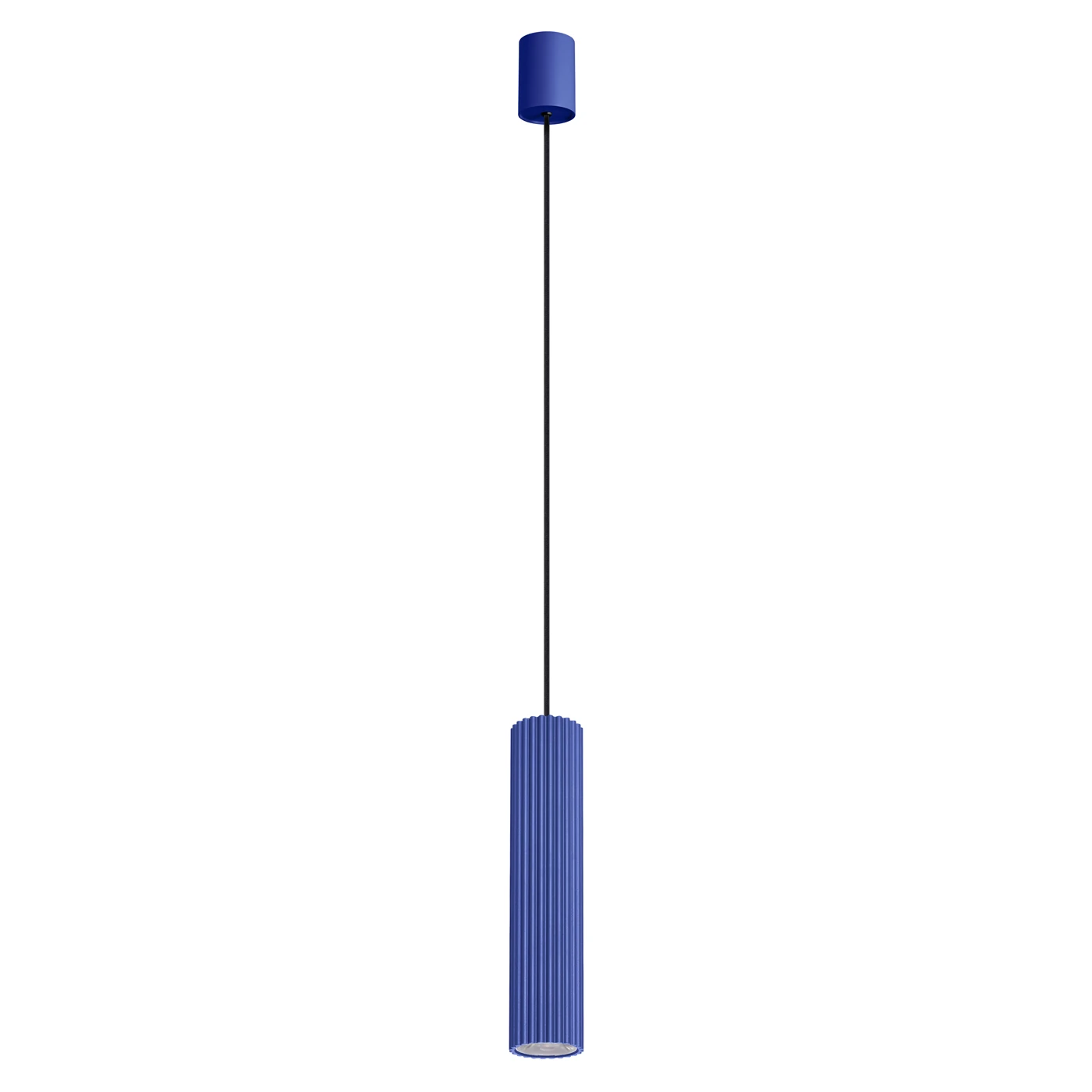Pakabinamas LED šviestuvas 8W – apvalus, ultramarino, DALI/Mygtukinis reguliavimas