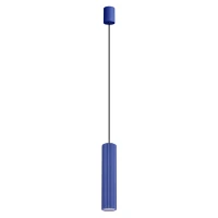 Pakabinamas LED šviestuvas 8W – apvalus, ultramarino, DALI/Mygtukinis reguliavimas - Nuotrauka 1