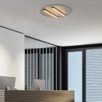 LED Ceiling Light 'Stick' 28W 3000K Sandy Grey-Black Matt - Image 1