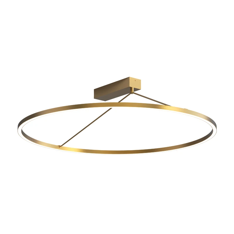 78cm LED Ceiling Light, Copper, 51W 3000K