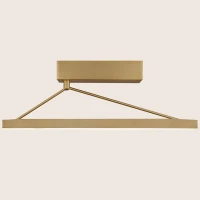 Modernus LED Lubinis Šviestuvas 26W 3000K Žalvario Spalvos - Nuotrauka 3