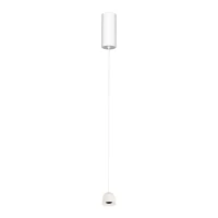 LED Pendant Light 7W 3000K Sandy White Aluminium - Image 1