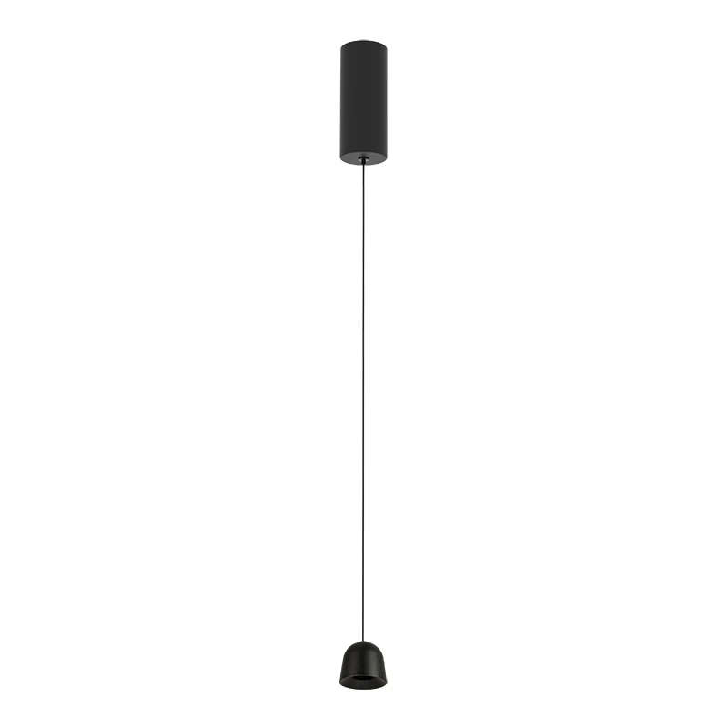 Sandy Black Minimalist LED Pendant Light