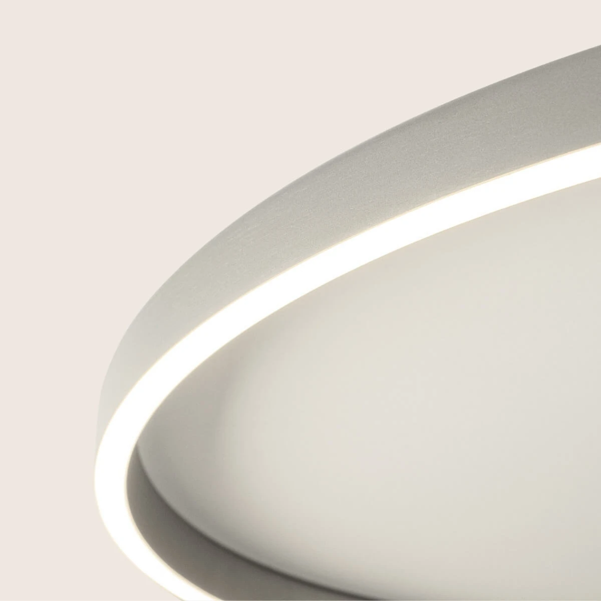 Pritemdomas LED Lubinis Šviestuvas 41W, 2700K, Šlifuoto Sidabro
