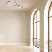 Pritemdomas LED Lubinis Šviestuvas 41W, 2700K, Šlifuoto Sidabro - Nuotrauka 1