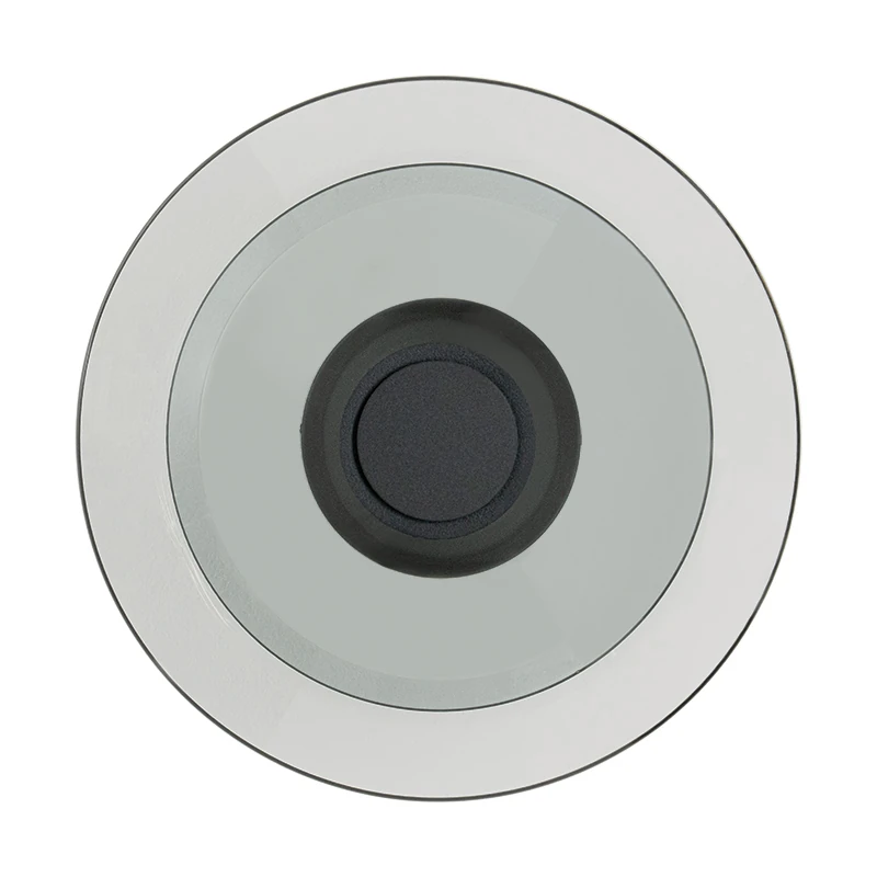 LED Sieninis Šviestuvas, Tamsintas Stiklas ir Smėlio Juoda, 10W 3000K