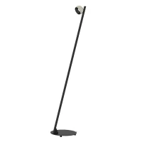 LED Floor Lamp, Sandy Black & Brushed Nickel, 7W 3000K - Image 2
