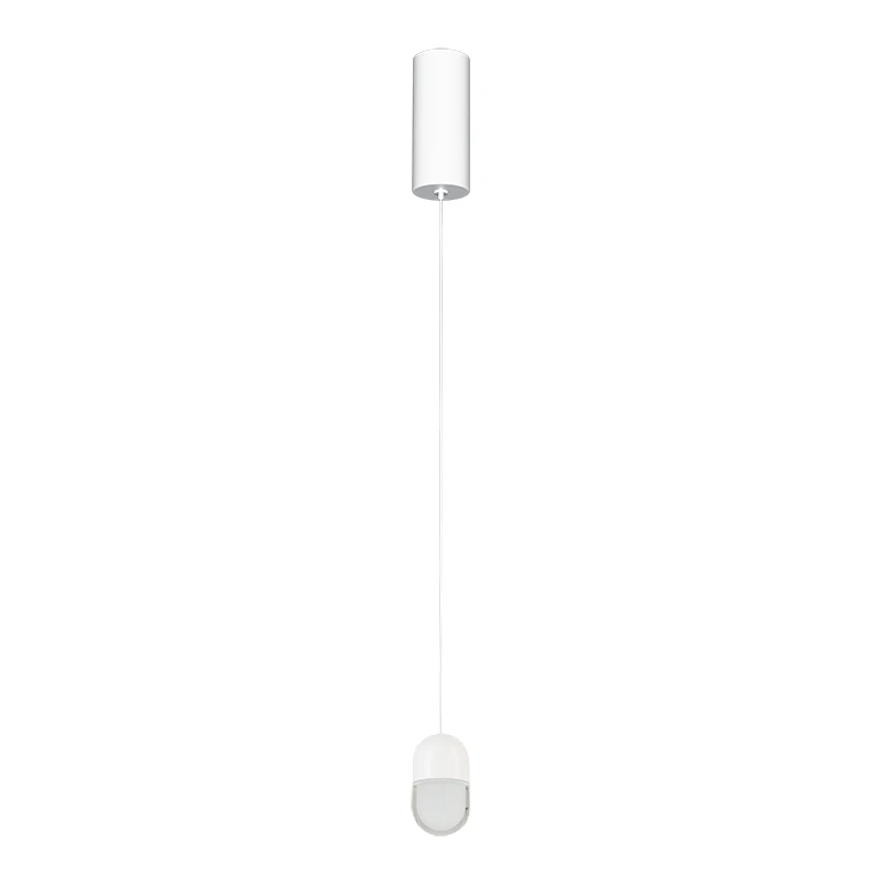 Minimalist LED Pendant Light 7W 3000K Sandy White