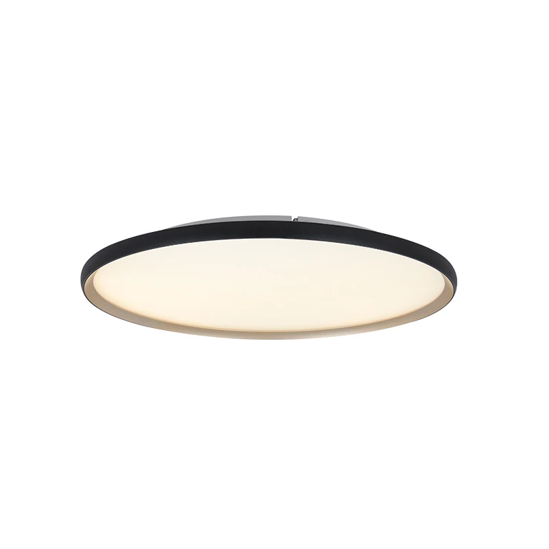LED Ceiling Light Black Matt Gold Ø60 Tunable White