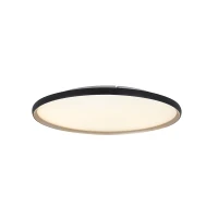 LED Ceiling Light Black Matt Gold Ø60 Tunable White - Image 1