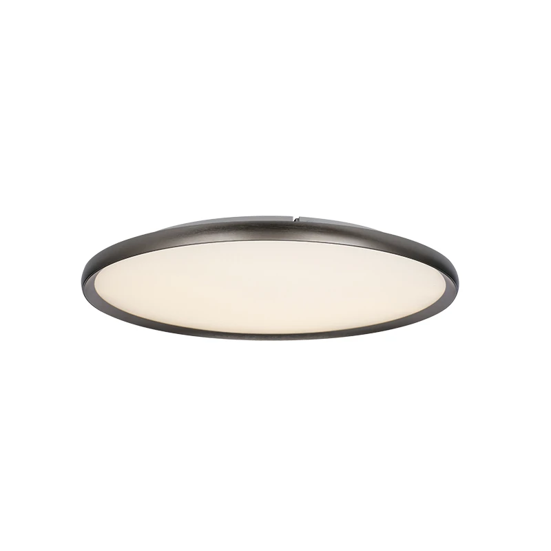 LED lubinis šviestuvas, CCT, šlifuoto pilko atspalvio, Ø60cm H6cm