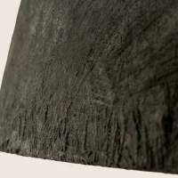 Organic Textured Black Pendant Light - Image 3