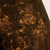 Organic Textured Black Pendant Light - Image 4