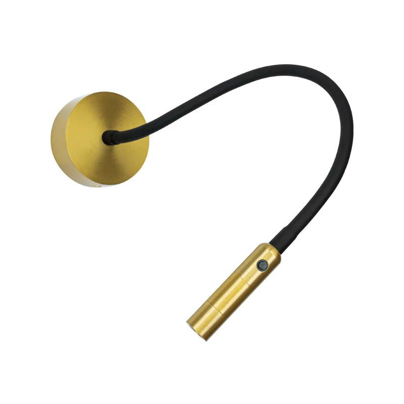 Matt Gold LED Wall Light