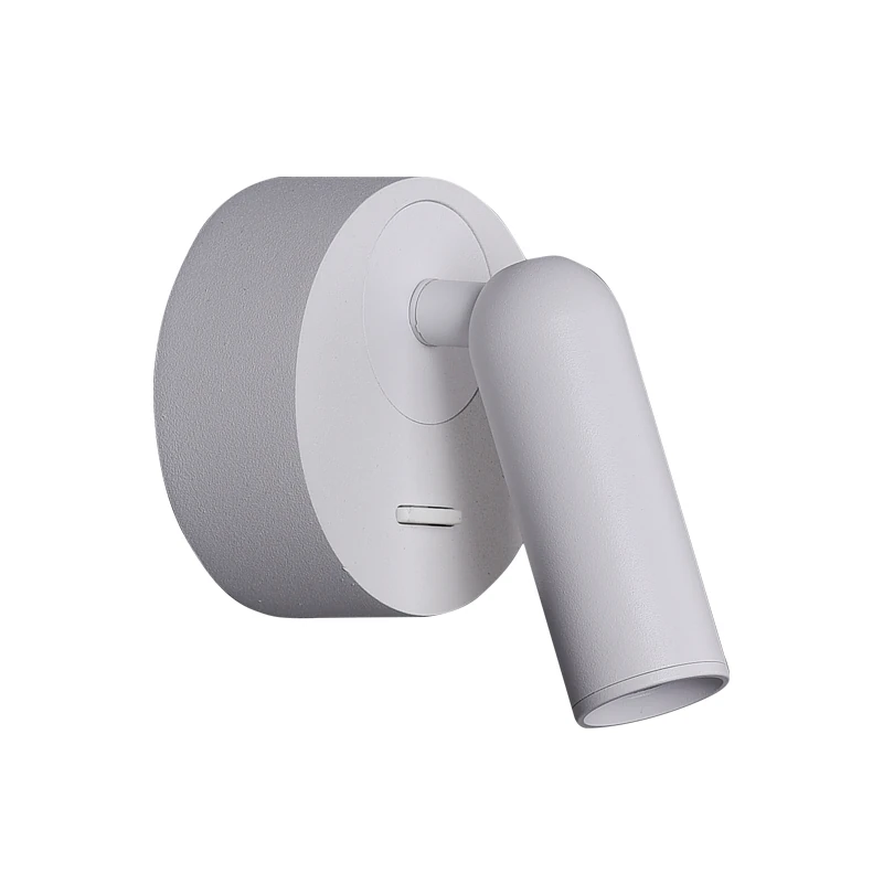 Adjustable LED Wall Spot Light, Matt White