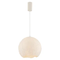 Mineral Texture Pendant Light, White, Ø40cm - Image 2