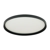 Round LED Ceiling Light, DALI, CCT, Sandy Black - Image 1