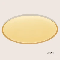 LED lubinis šviestuvas, CCT reguliuojamas, smėlio balta, 56W - Nuotrauka 2