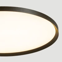 Reguliuojamas LED Lubinis/Pakabinamas Šviestuvas, Smėlio Juodas - Nuotrauka 2