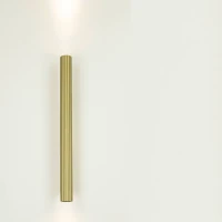 LED Sieninis Šviestuvas su Rifliuotu Vario Apdaila 12W 3000K - Nuotrauka 1
