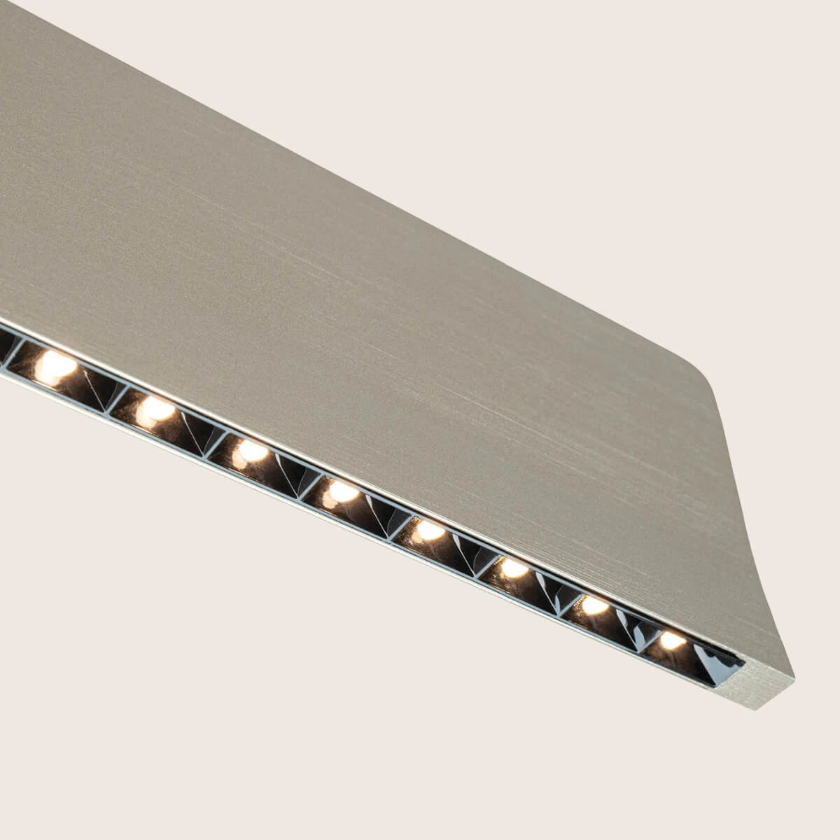 LED Pendant Light 40W 3000K Brushed Grey-Black