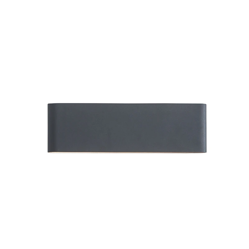 LED lauko sieninis šviestuvas 2x10W 3000K IP65 grafito spalvos